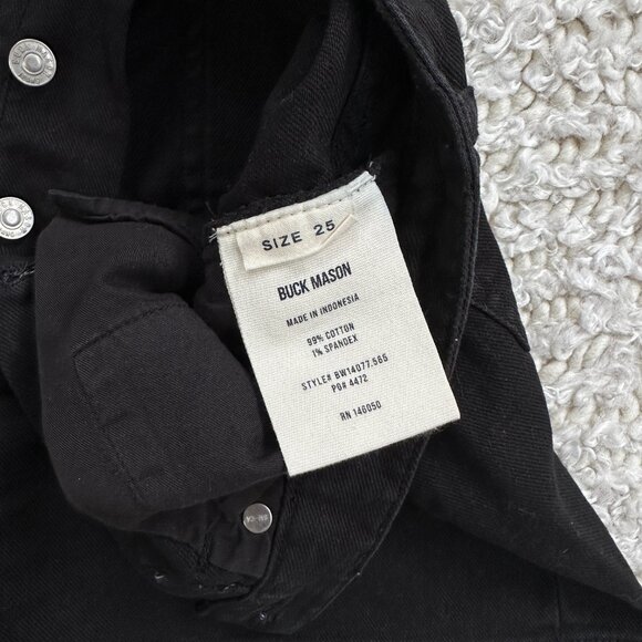 Buck Mason Black Rider Shorts size 25 - Picture 3 of 6